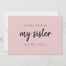 Search for pink bridesmaid cards Cute