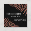 Search for fern business cards Hair stylist