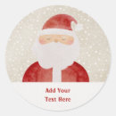 Search for rustic christmas stickers Santa