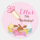 Search for cooking birthday stickers Party