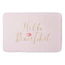 Search for lips bath mats Gold