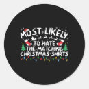 Search for hate christmas stickers Black cat