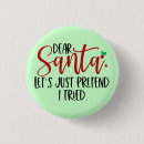 Search for dear santa badges Tried