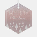 Search for glitter christmas tree decorations Pink