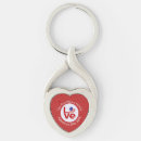 Search for red state key rings Usa