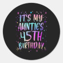 Search for 45 birthday stickers Its my