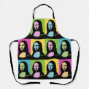 Search for da vinci mona lisa aprons La gioconda
