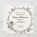 Search for in mourning invitations Memorial service