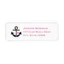 Search for navy and yellow return address labels Ocean