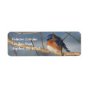 Search for winter animals return address labels Bird