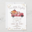 Search for pumpkin truck invitations Pink