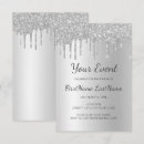 Search for happy new year invitations Glitter