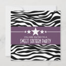 Search for stars sweet 16 invitations Girly