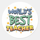 Search for worlds best teacher stickers Teaching