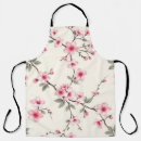 Search for pink blossoms aprons Floral pattern
