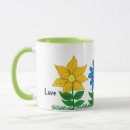 Search for yellow green white mugs Flowers