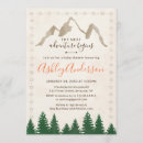 Search for tribal baby shower invitations Mountains