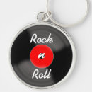 Search for rock and roll key rings Vinyl record