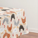 Search for chicken tablecloths Rustic