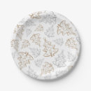 Search for gold and silver christmas plates Elegant