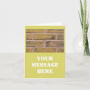 Search for brick wall cards City