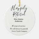 Search for retired christmas tree decorations Happy retirement