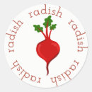 Search for radish stickers Red