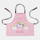 Search for pink kids aprons Rainbow