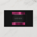 Search for pink shiny metallic business cards Glam
