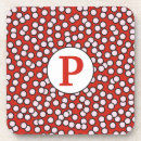 Search for dotty barware Red