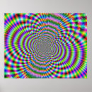Search for optical illusion posters Trippy