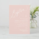 Search for white christening invitations Modern