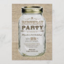 Search for mason jar birthday invitations Cute