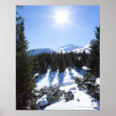 Search for winter landscape painting posters Mountain range