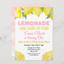 Search for lemonade birthday invitations Summer