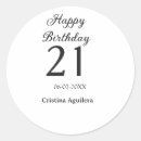 Search for forty first birthday stickers Happy 21st birthday