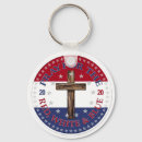 Search for red cross key rings Christian