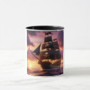 Search for pirate ships mugs Beach