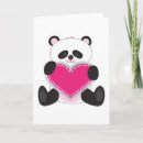 Search for panda valentines day cards Animal