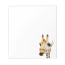 Search for giraffe notepads Wildlife