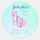 Search for ballet baby shower stickers Thank you