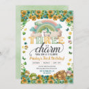 Search for lucky charm invitations St patricks day