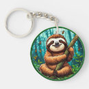 Search for sloth key rings Cartoon