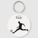 Search for soccer ball rounded key rings For him