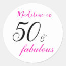 Search for fiftieth stickers Trendy