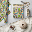 Search for science fiction wrapping paper Ufo