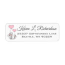 Search for two cats return address labels Cat lover