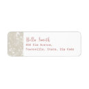 Search for college graduation return address labels Glitter