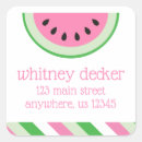 Search for pink stripe return address labels Preppy
