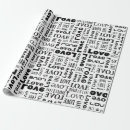 Search for love letters wrapping paper Pattern